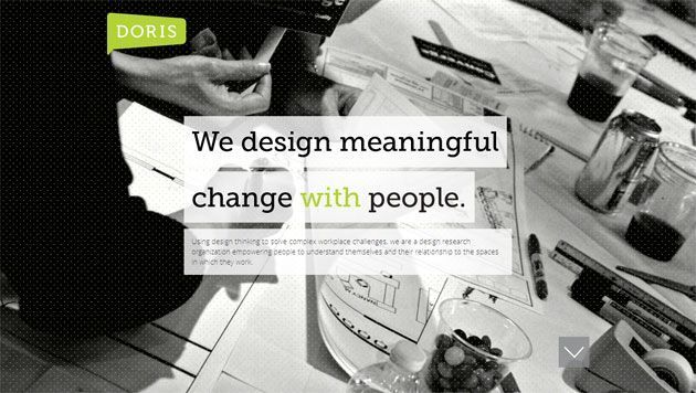 Тренды веб-дизайна 2014: Большие изображения. Пример сайта