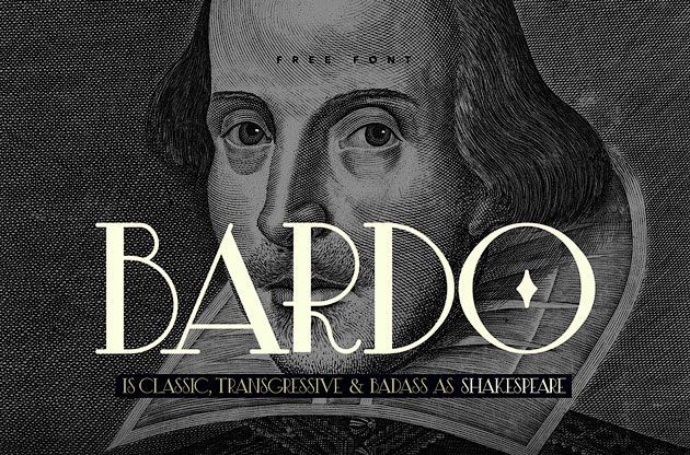 Bardo — классический элегантный ретро шрифт