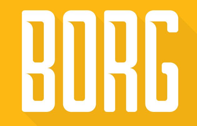Borg Typeface